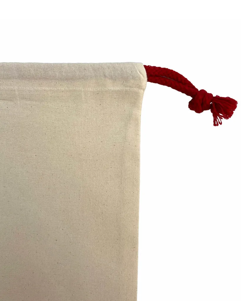 10 ct Wholesale 24" Cotton Laundry Bags / Santa Sacks - By Pack