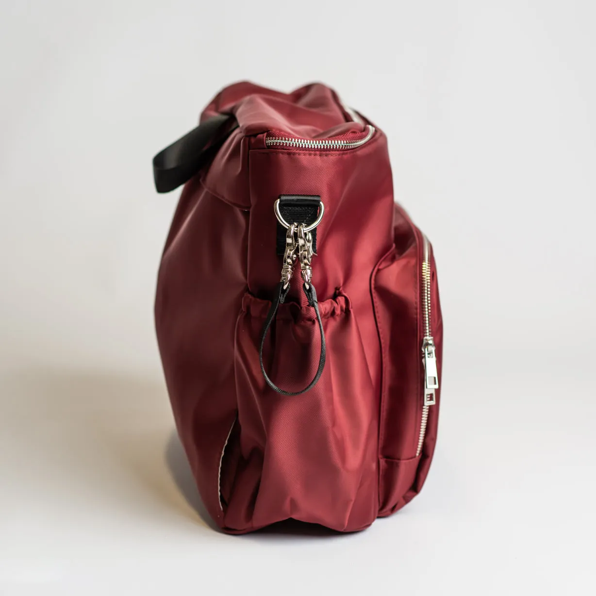 4-in-1 Nappy Backpack | Cranberry