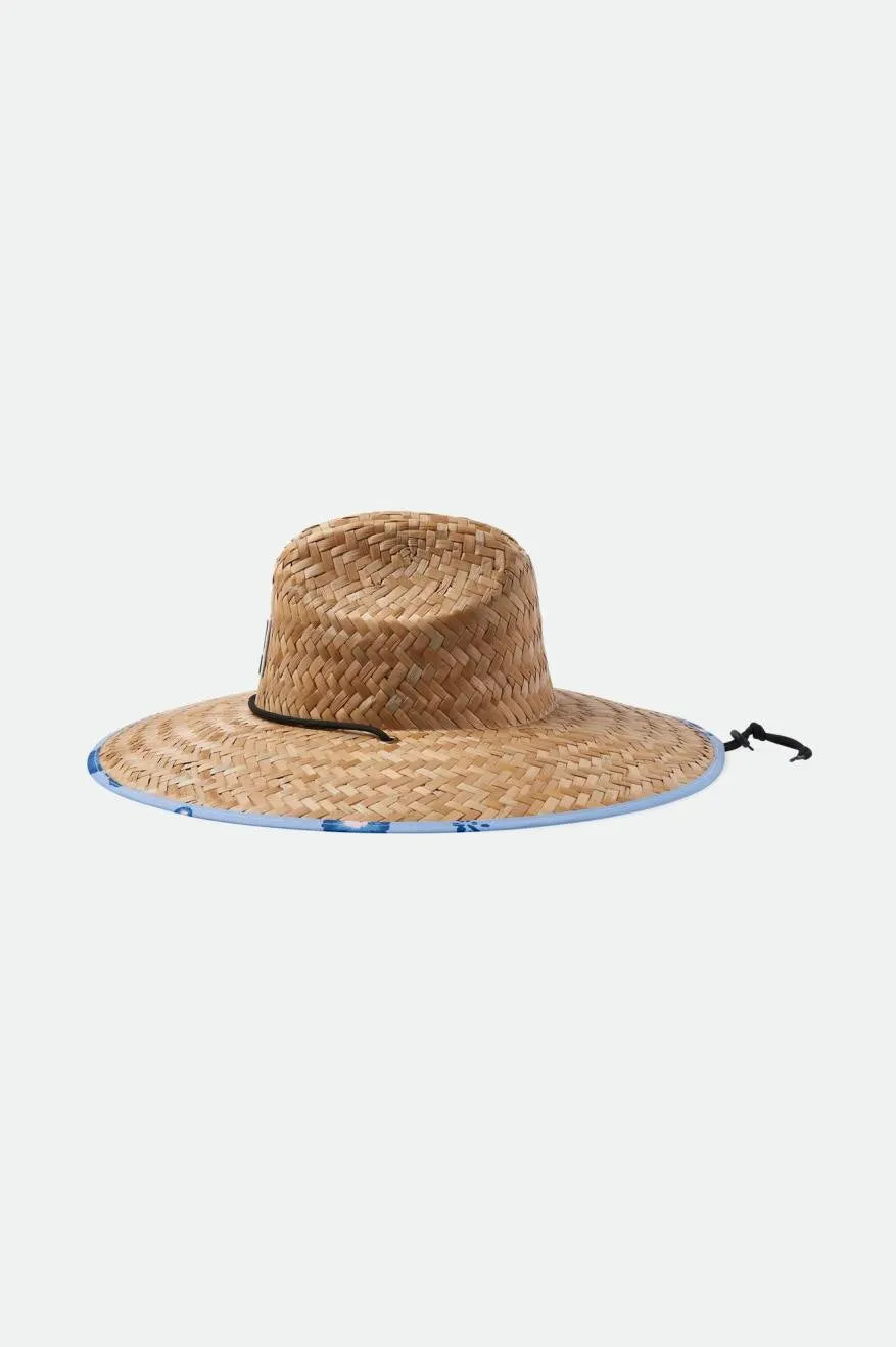 Alpha Square Lifeguard Hat - Tan/Dusty Blue