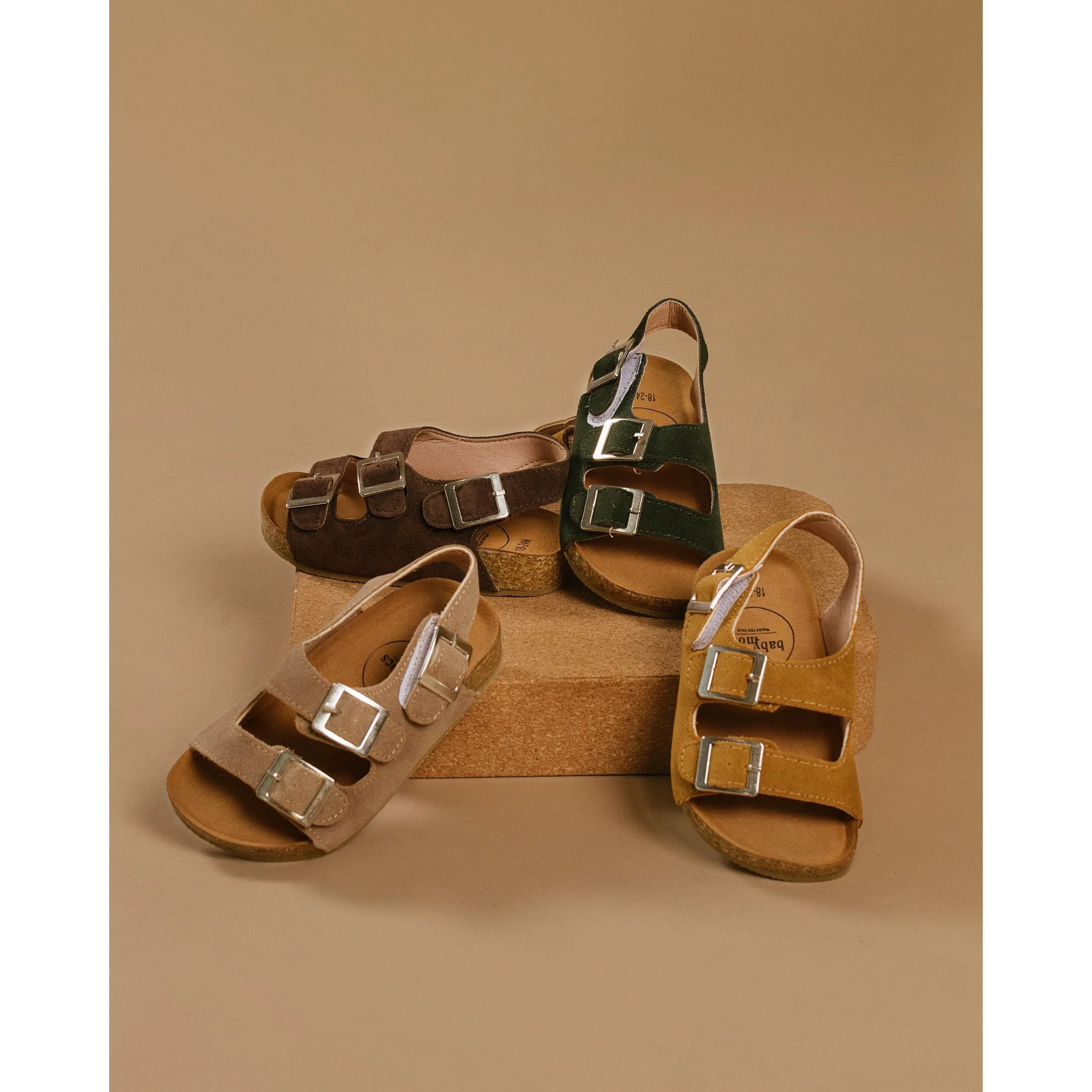 BabyMocs Vacay Sandal Light Brown