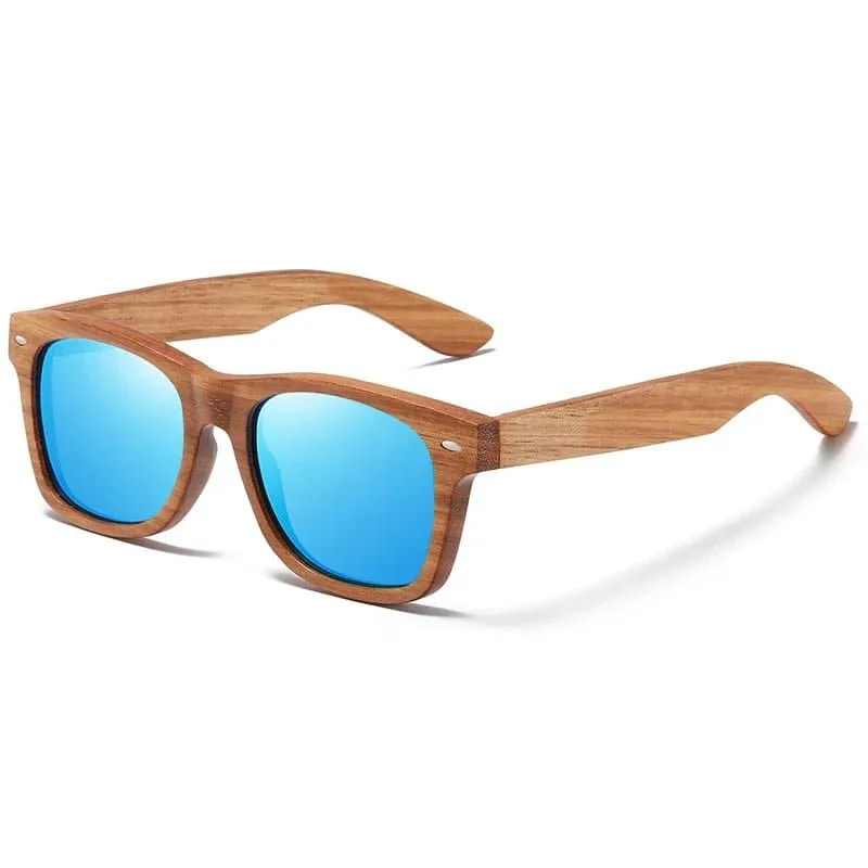 Bamboo Polarized Sunglasses for Women - UV400 Protection