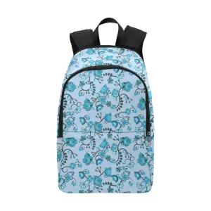 Blue Floral Amour Backpack for Adult