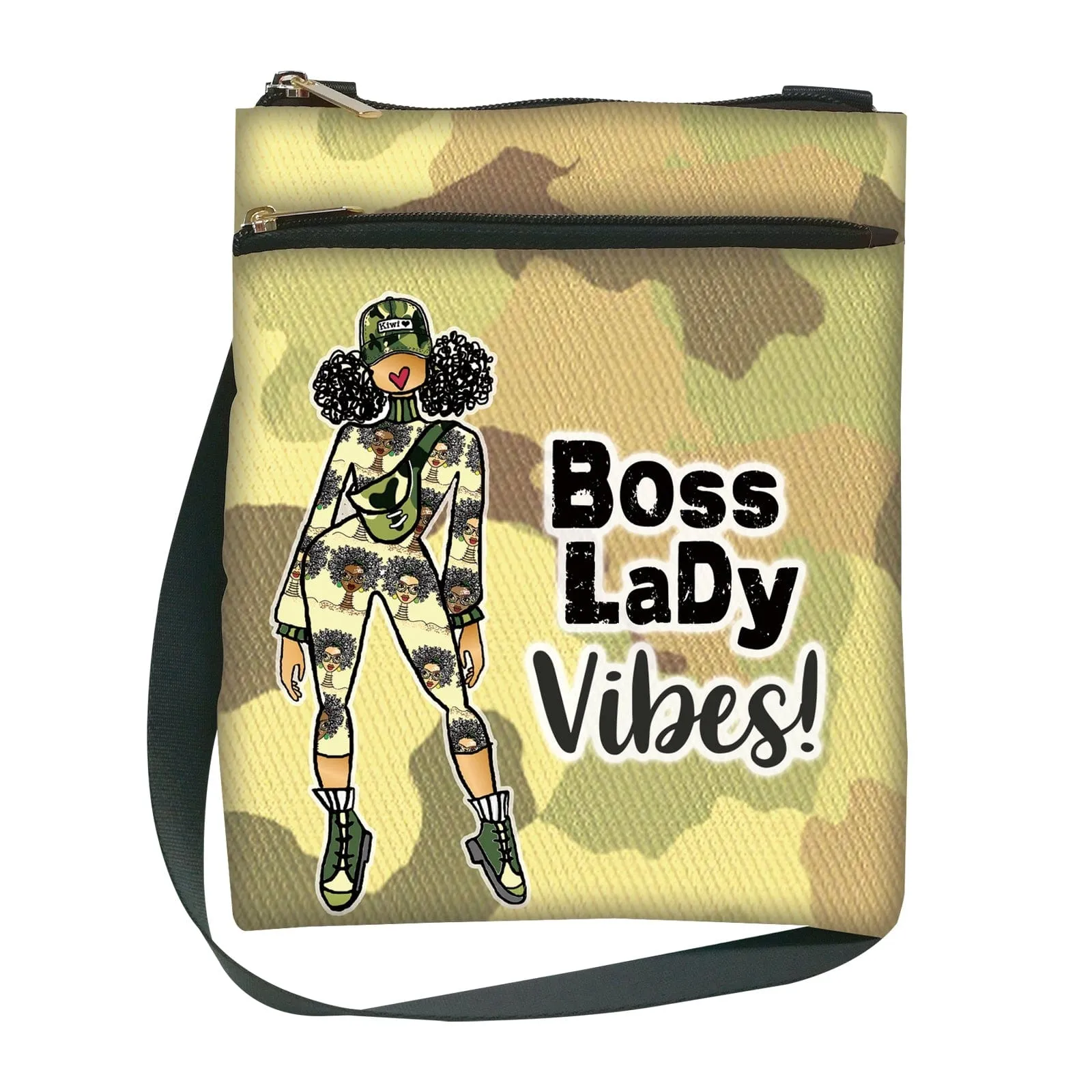 Boss Lady Vibes Crossbody Travel Purse