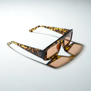 Chokore Sporty Chic Leopard Print Sunglasses