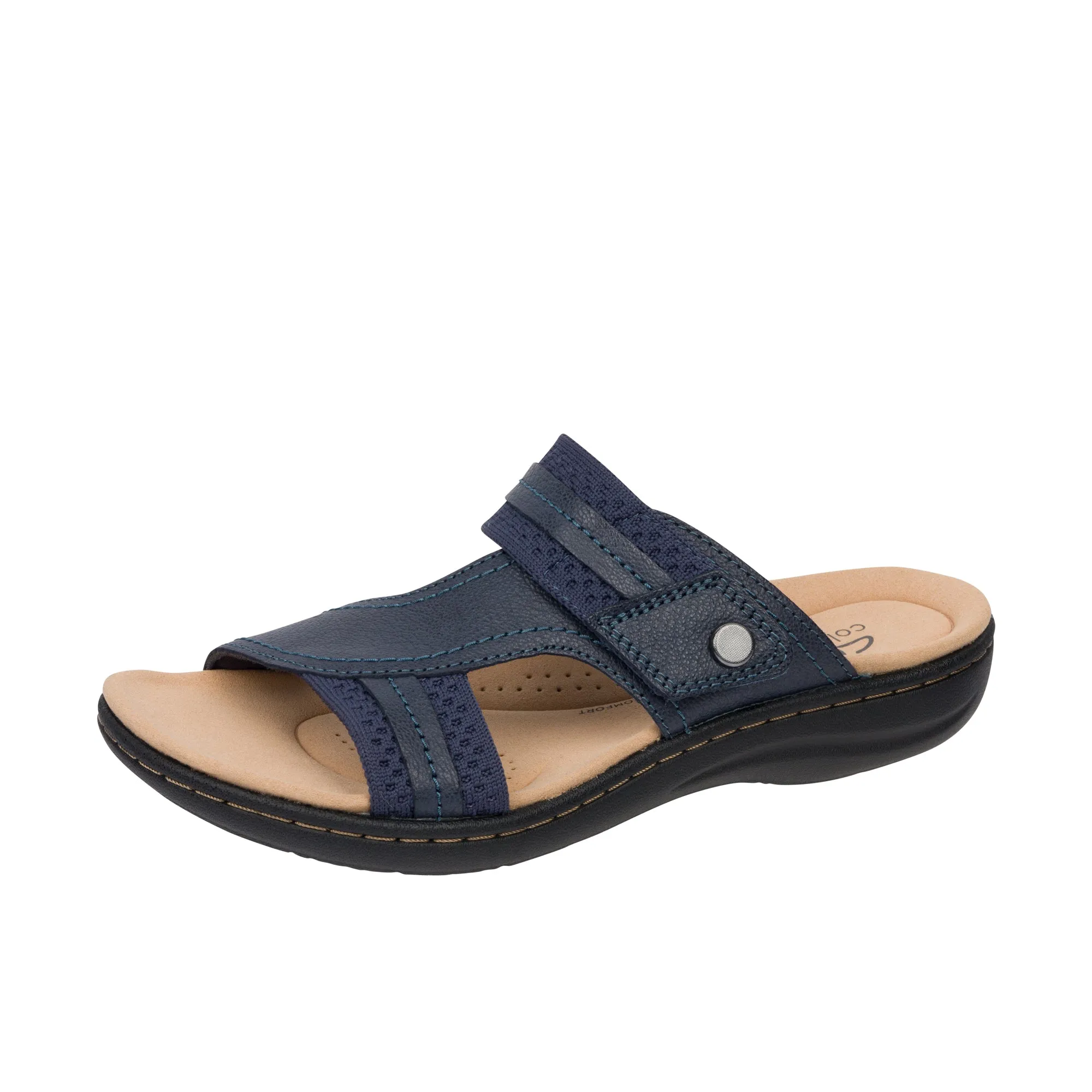 Clarks Womens Laurieann Cara Navy Combi