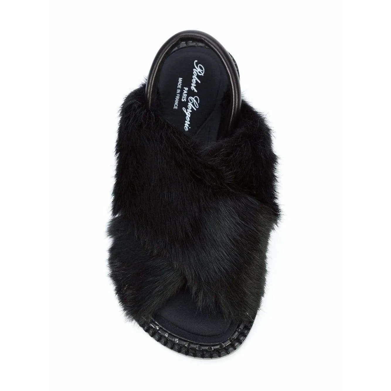 Clergerie Fur Sandals