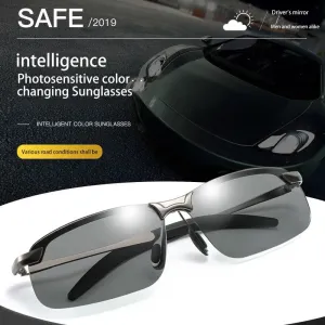 Color Changing Polarized Sunglasses Men 'S Night Vision Sunglasses 3043 Outdoor Riding Day And Night Driving Sunglasses