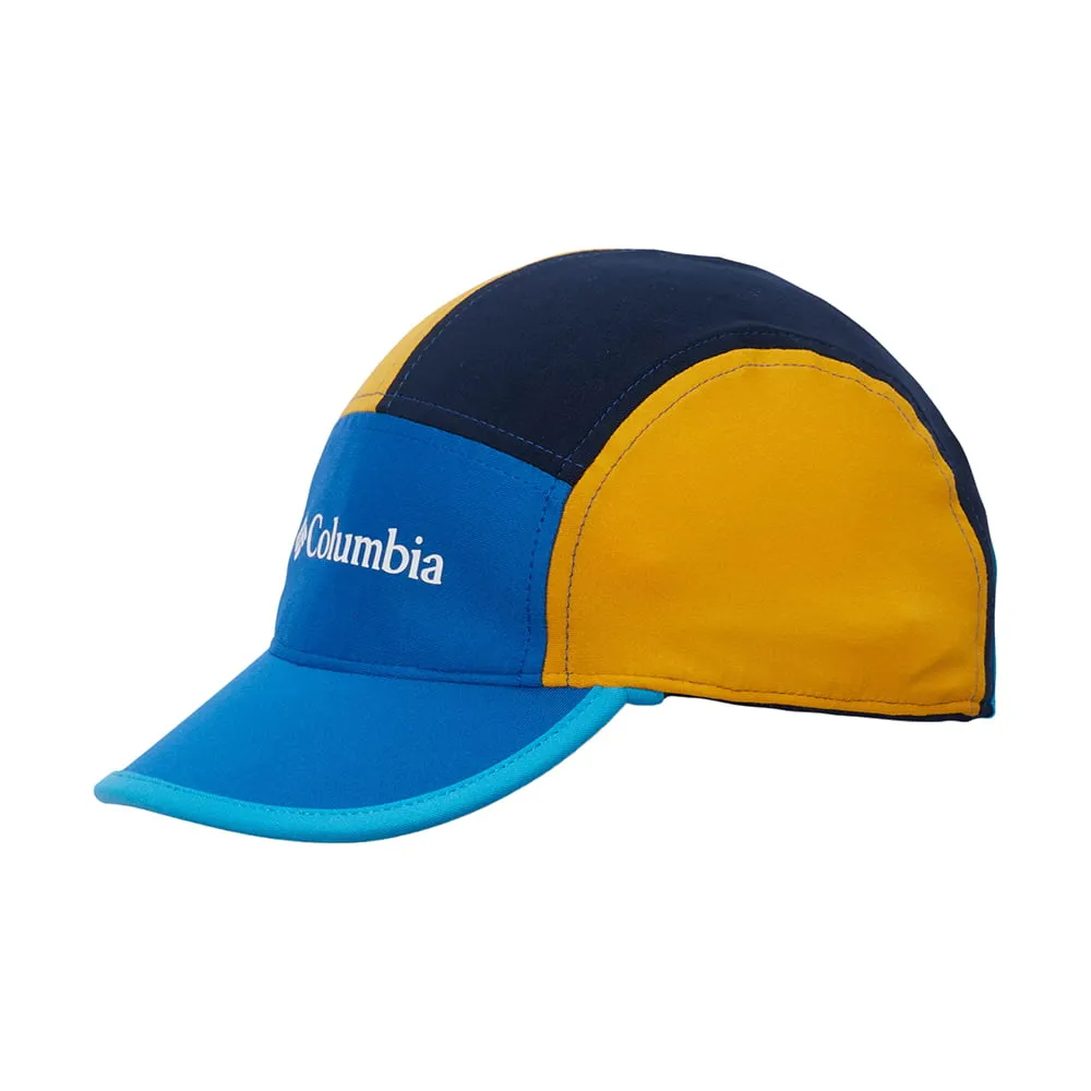 Columbia Hats Kids Cachalot II Flap Cap - Blue-Yellow-Navy