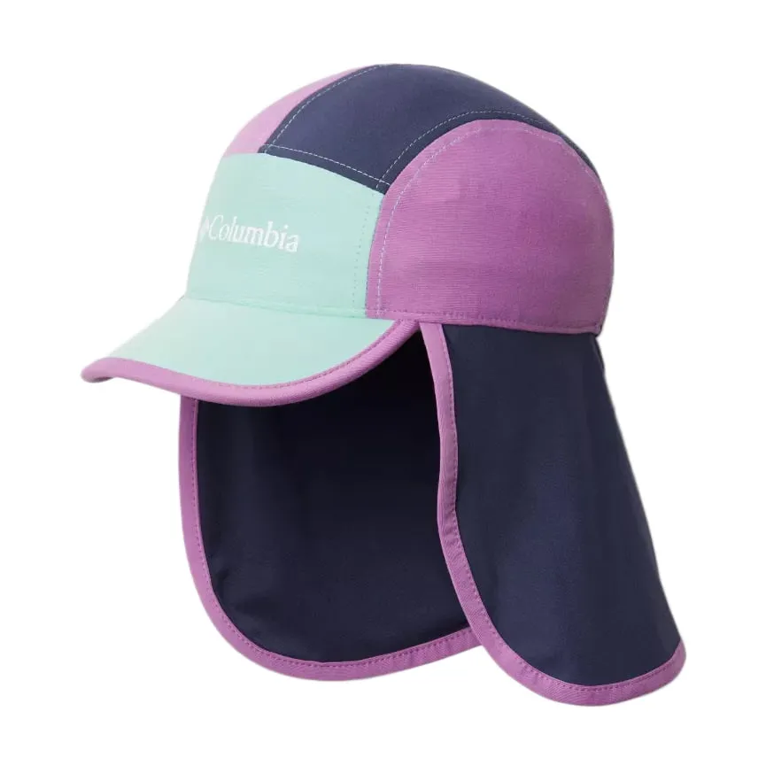 Columbia Hats Kids Cachalot II Flap Cap - Mint-Purple-Navy