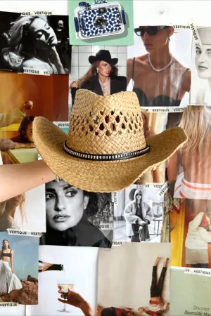 Cowgirl Era Straw Hat