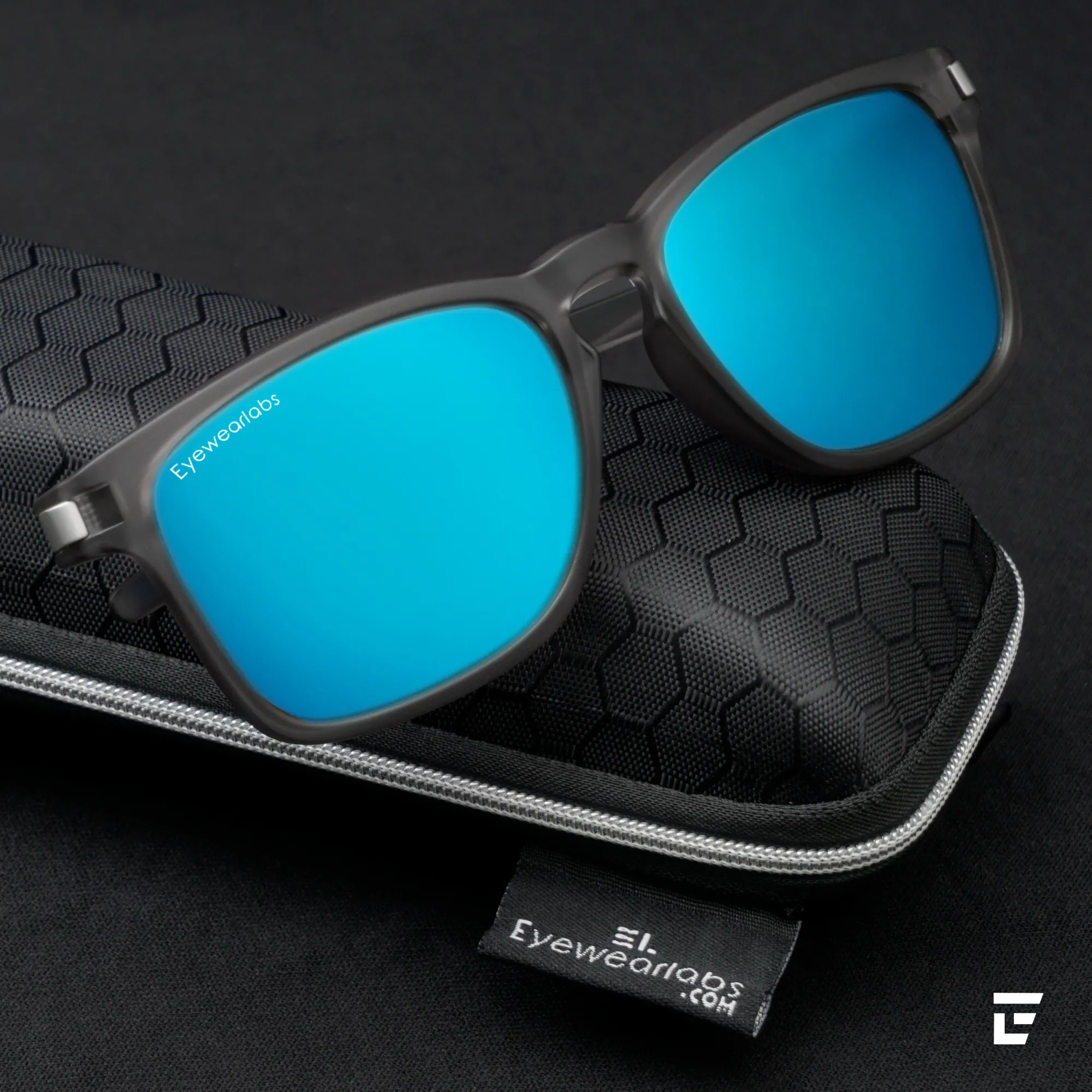 Cypher Blue Mirror Power Sunglasses