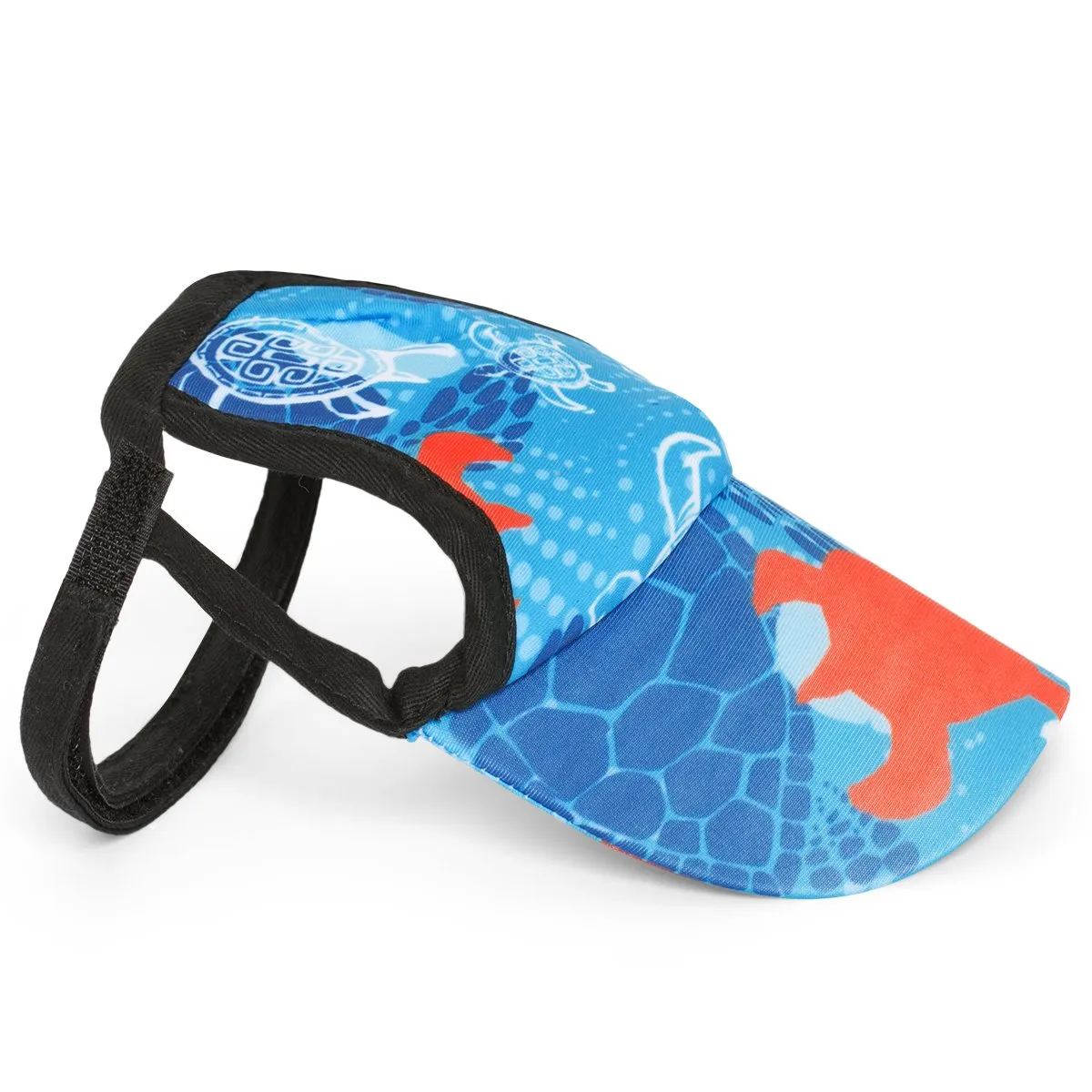 Dog Visor - Flaming Blue Tuga