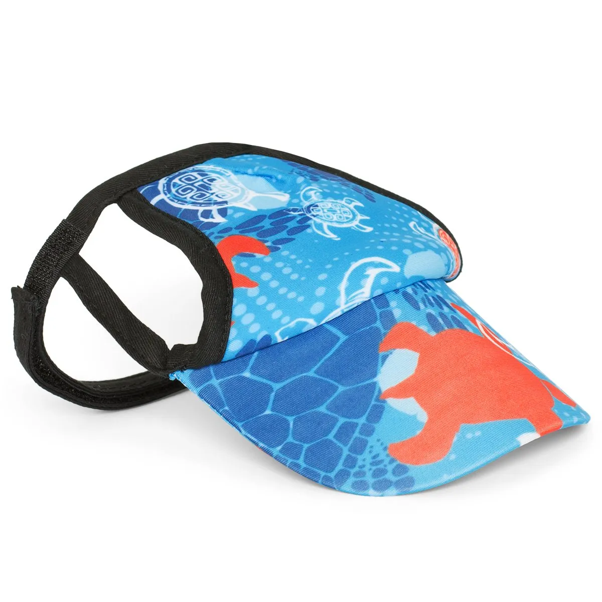 Dog Visor - Flaming Blue Tuga