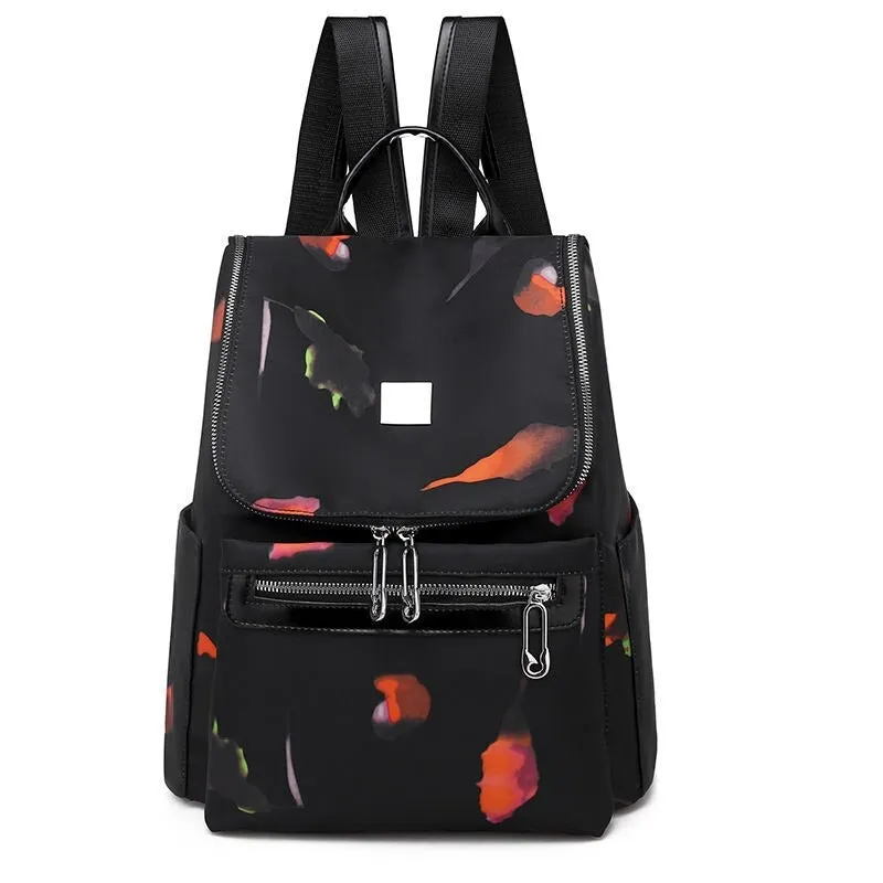 Fashion Print Travel Backpacks For Women