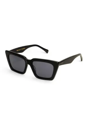 Feel Good Polished Sunglasses - Black Grey