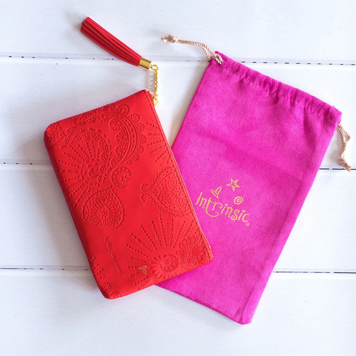 Hello Gorgeous Essentials Purse - Scarlet