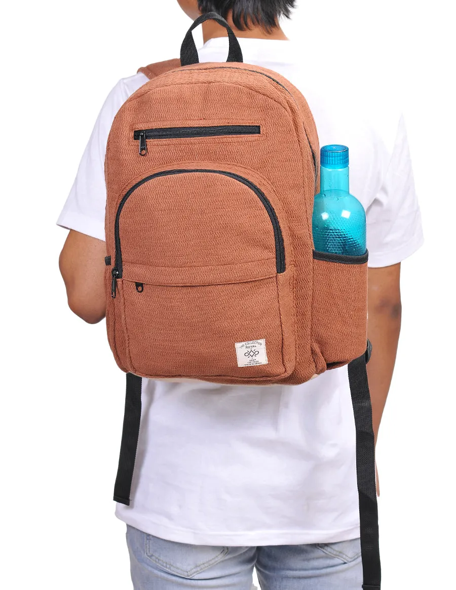 Hemp & Cotton Back Pack Bag