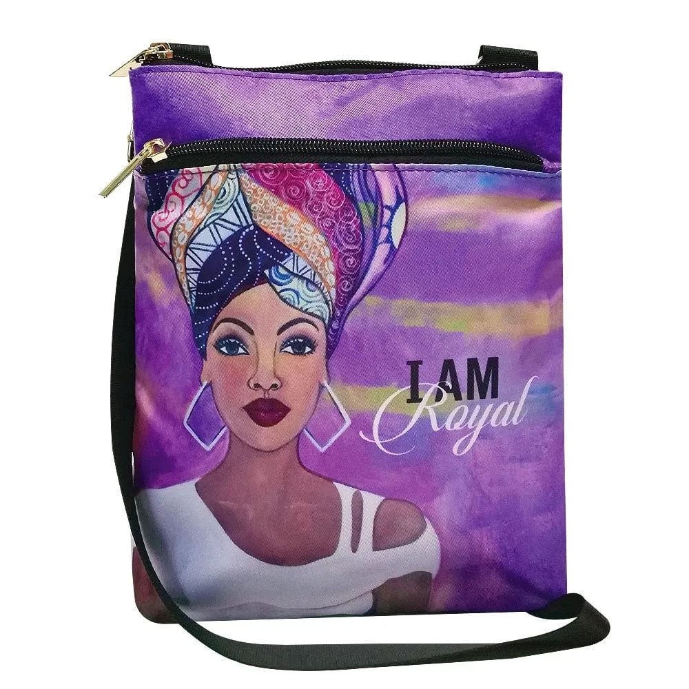 I am Royal Crossbody Travel Purse