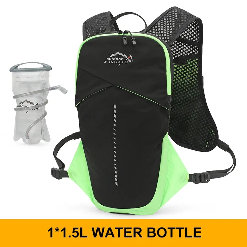 INOXTO trail running-5L ultra-light backpack, running hydrating vest, marathon, bicycle bag, buy 1.5L water bag