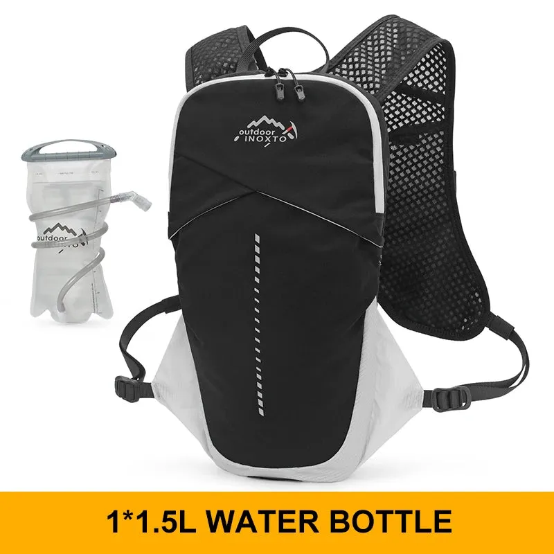 INOXTO trail running-5L ultra-light backpack, running hydrating vest, marathon, bicycle bag, buy 1.5L water bag