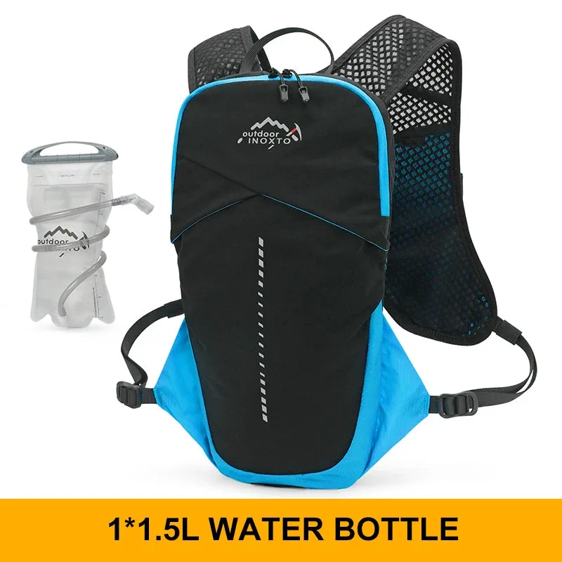 INOXTO trail running-5L ultra-light backpack, running hydrating vest, marathon, bicycle bag, buy 1.5L water bag