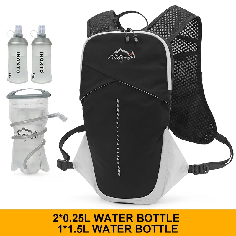 INOXTO trail running-5L ultra-light backpack, running hydrating vest, marathon, bicycle bag, buy 1.5L water bag