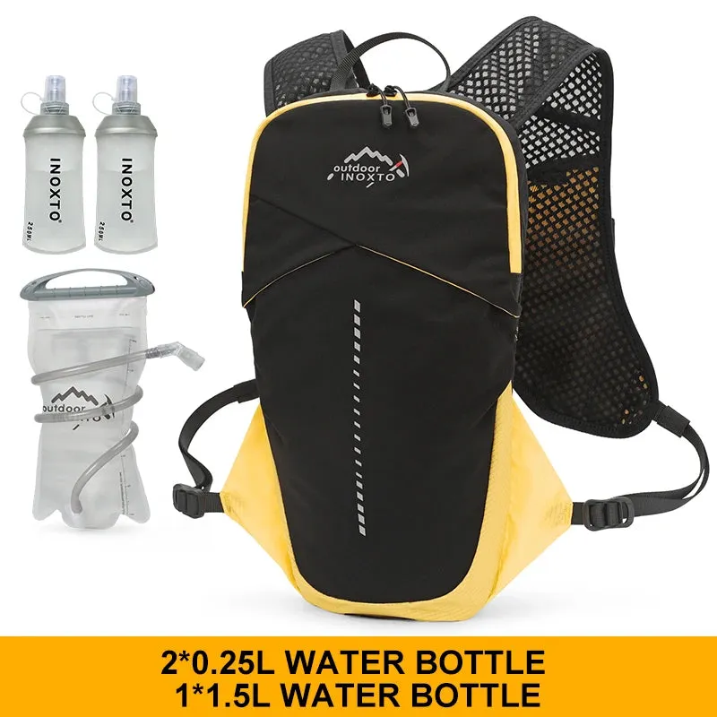 INOXTO trail running-5L ultra-light backpack, running hydrating vest, marathon, bicycle bag, buy 1.5L water bag