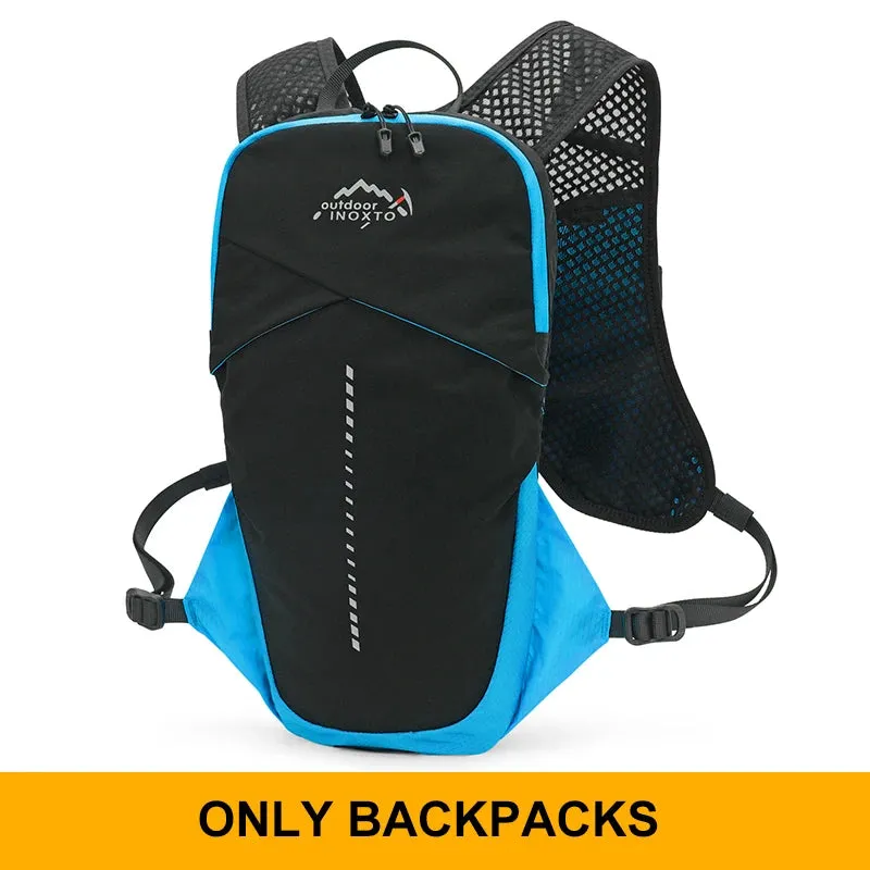 INOXTO trail running-5L ultra-light backpack, running hydrating vest, marathon, bicycle bag, buy 1.5L water bag