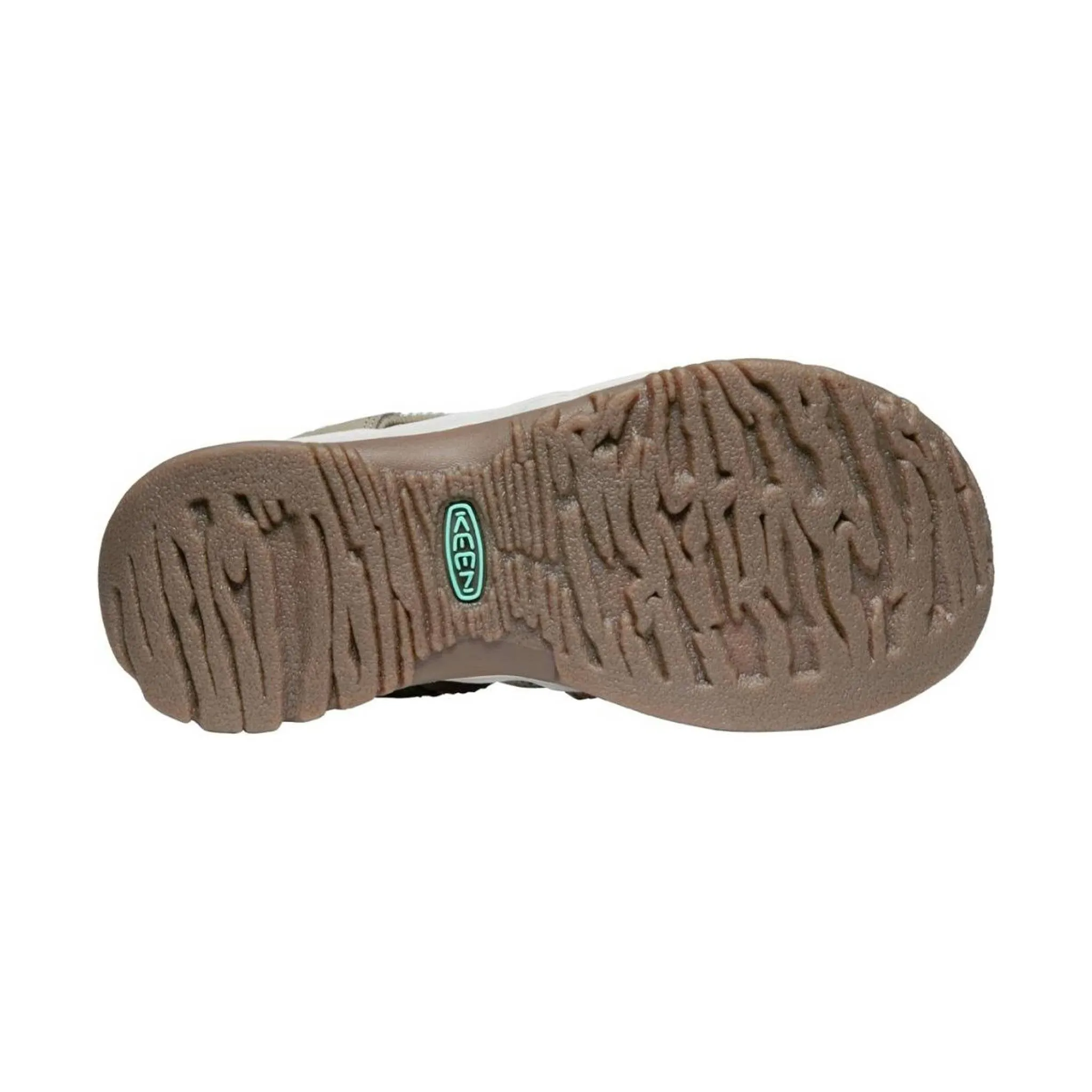 KEEN Women's Whisper Sandal - Taupe/Coral