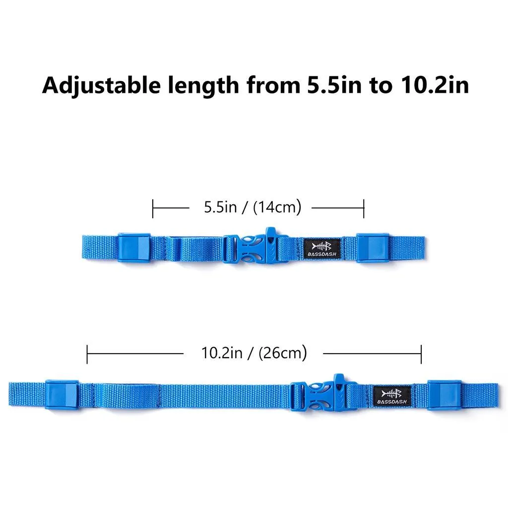 Kids' Adjustable Chest Strap For Backpack With Buckle, 2-Pack