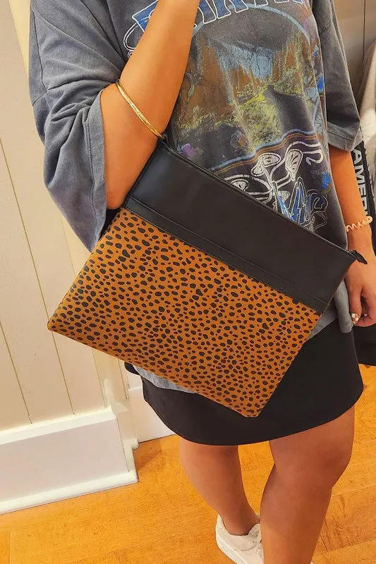 Leopard Clutch