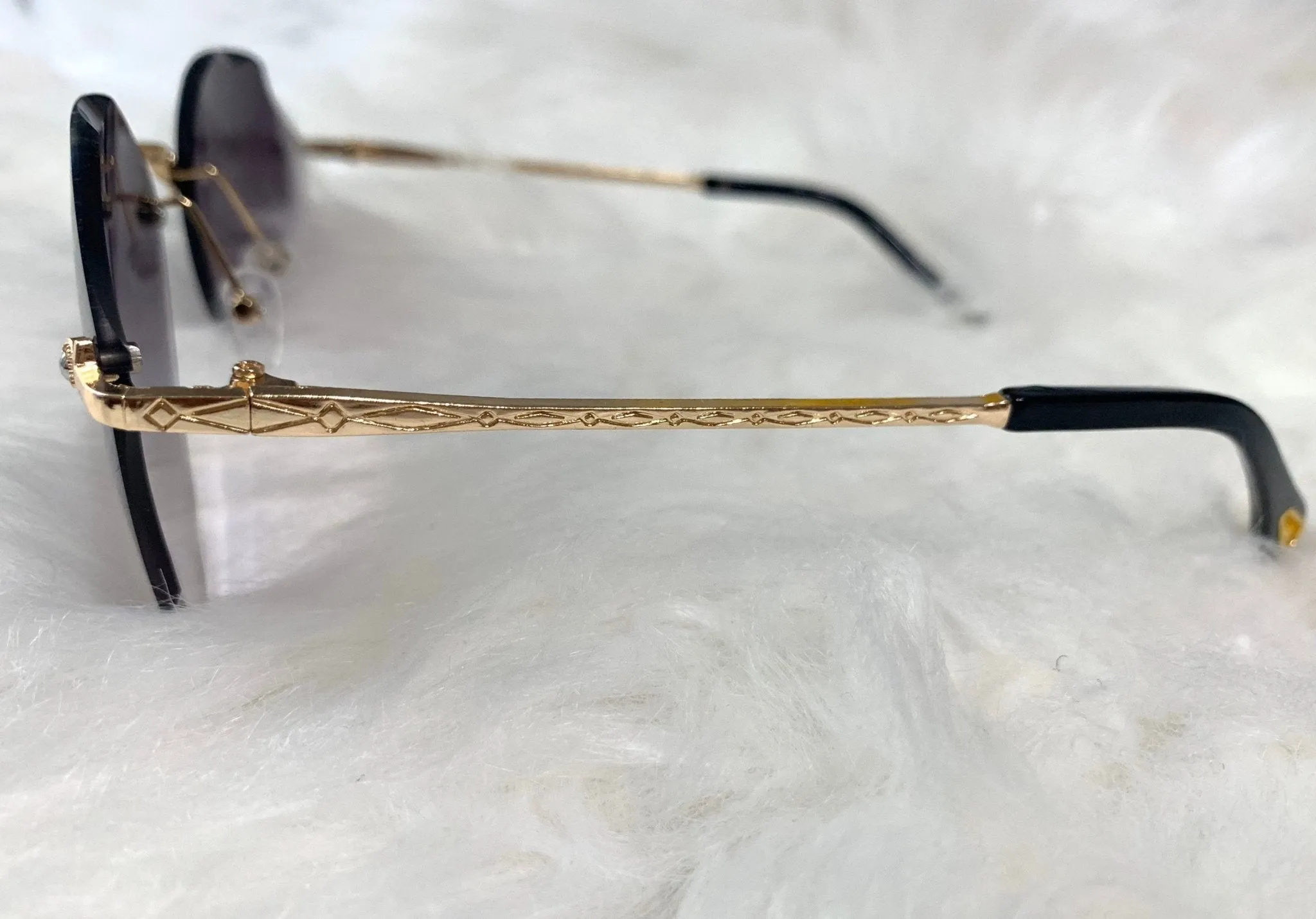 Luxury Rimless Sunglasses