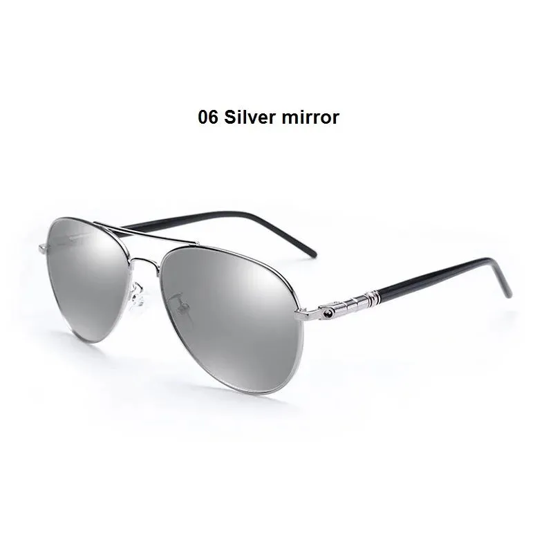 Men Women Brand Designer Male Vintage Black Pilot Sunglasses