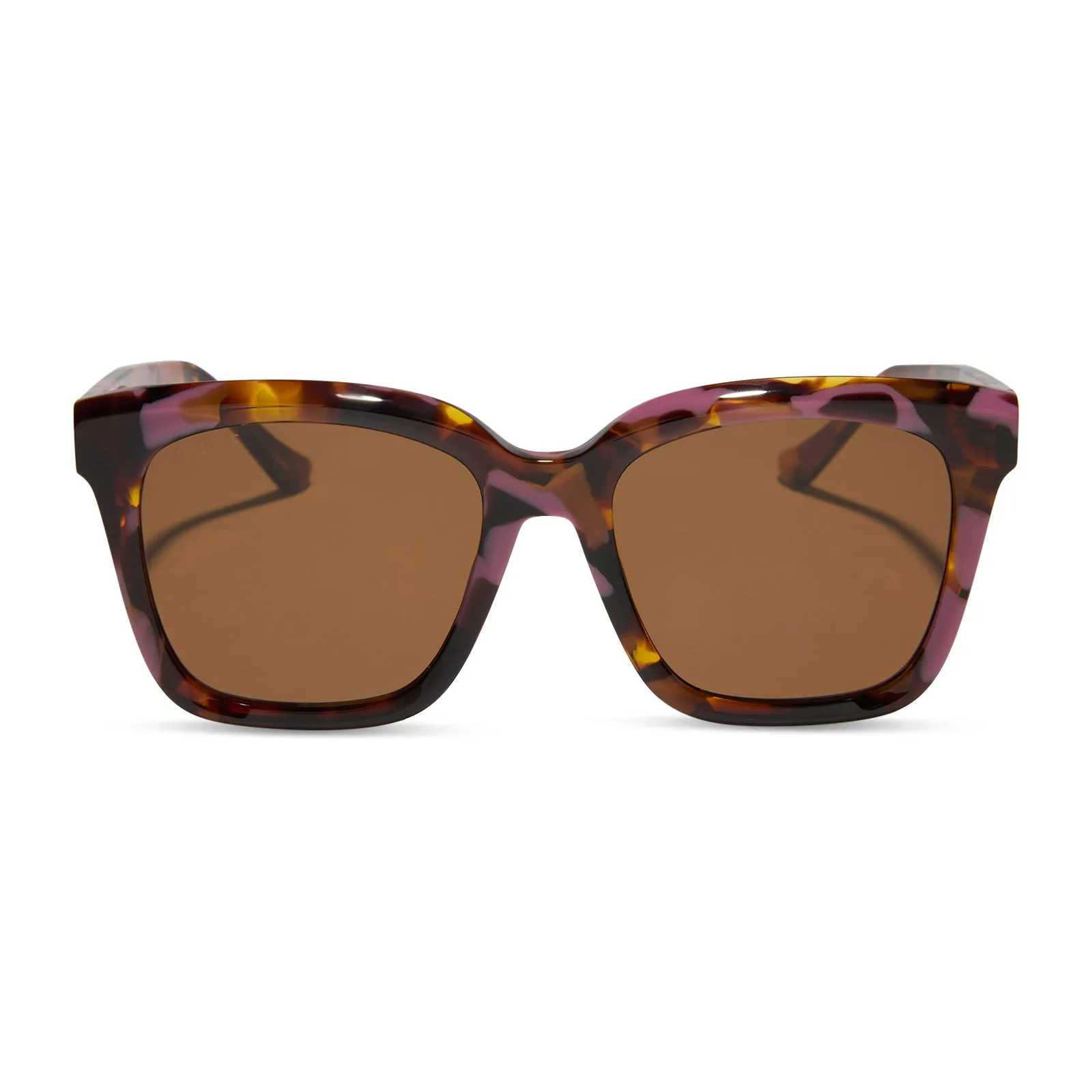 MEREDITH - TORINO TORTOISE   BROWN SUNGLASSES