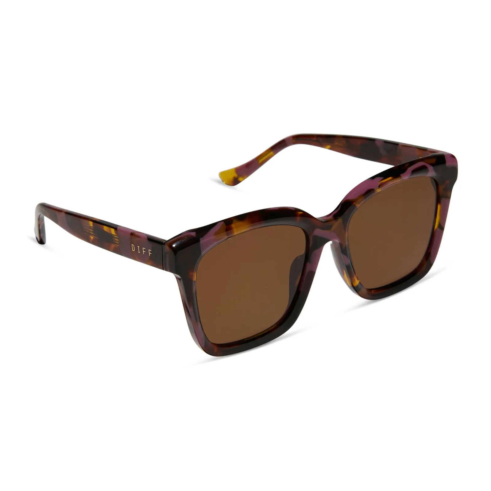 MEREDITH - TORINO TORTOISE   BROWN SUNGLASSES