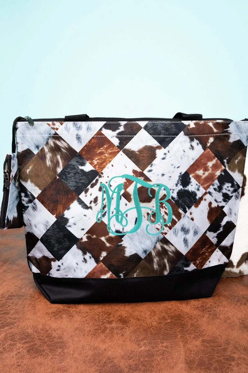 NGIL Patchwork Patsy with Black Trim Tote Bag