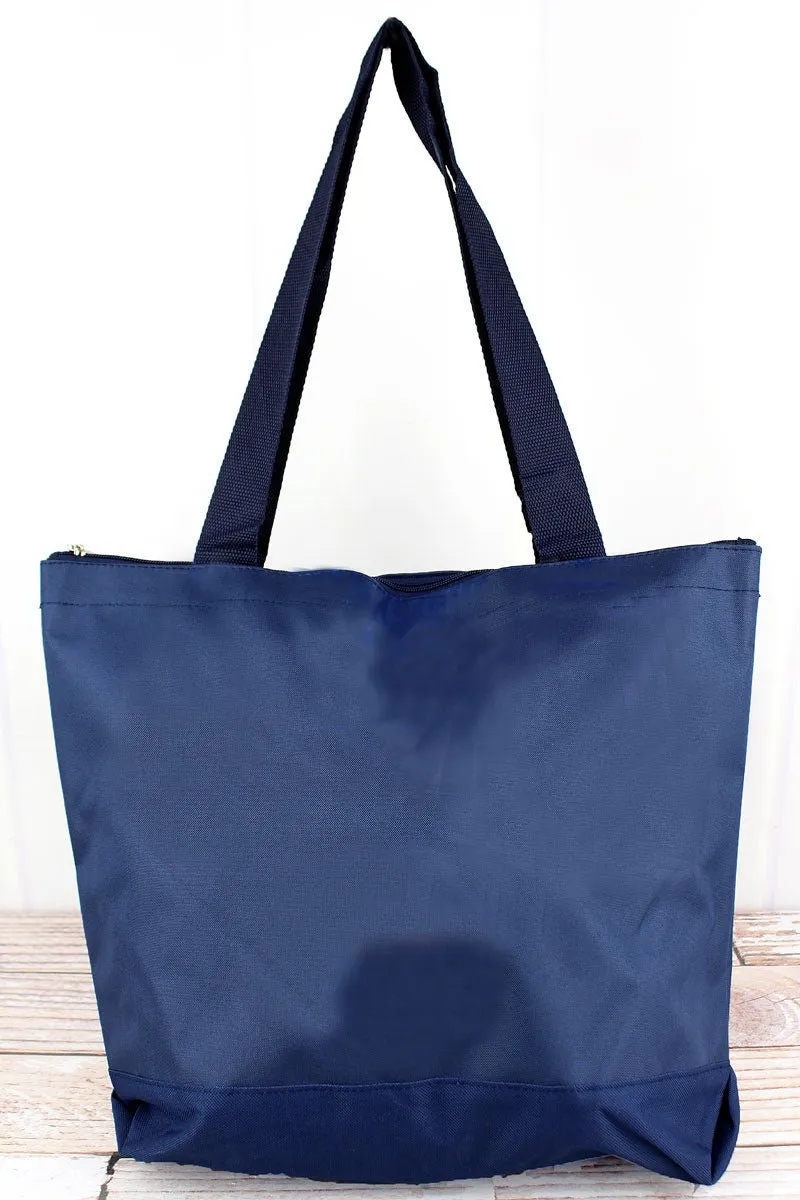 NGIL Scrub Life Navy Tote Bag