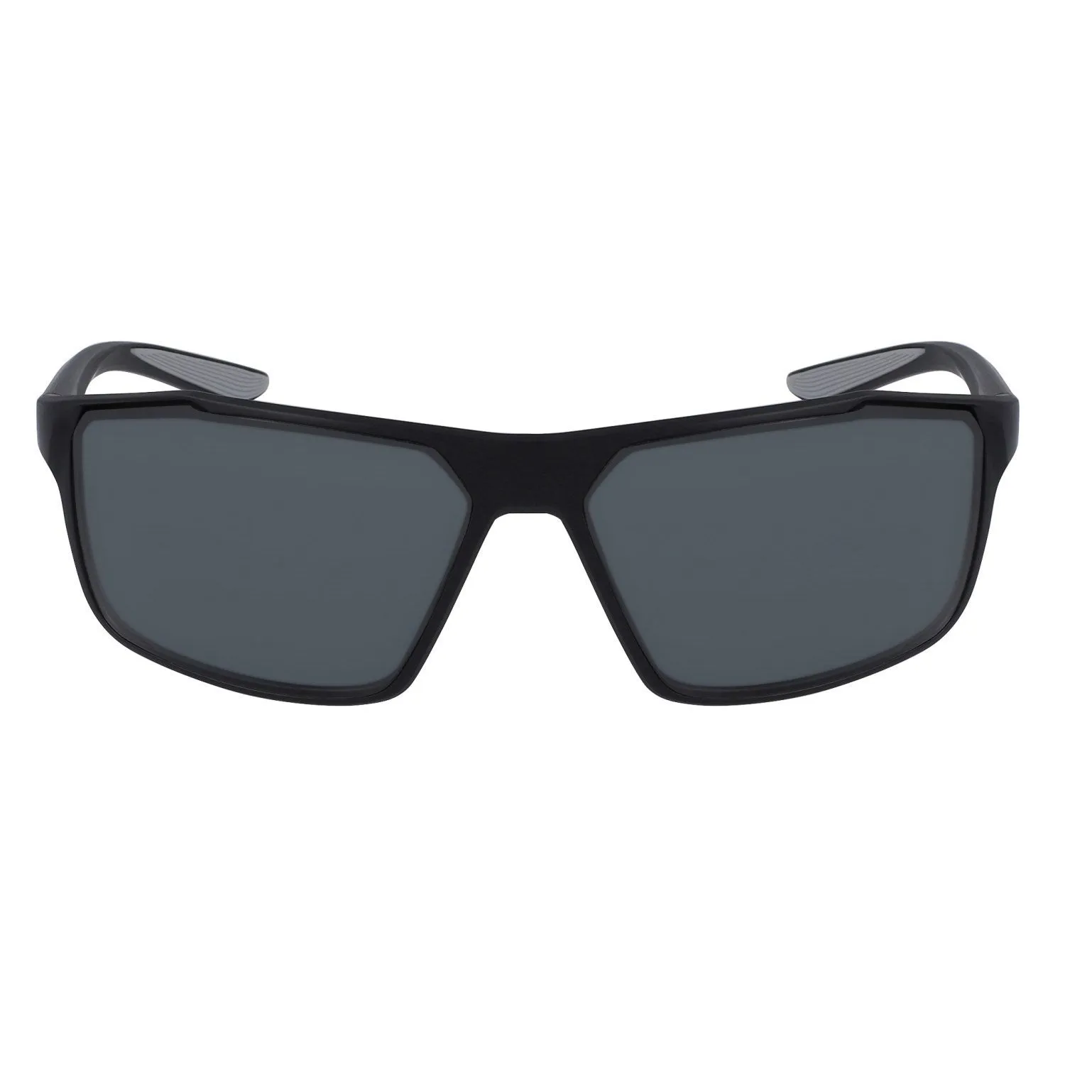 Nike Sun Windstorm P Sunglasses - Black/Silver, Polarized Grey