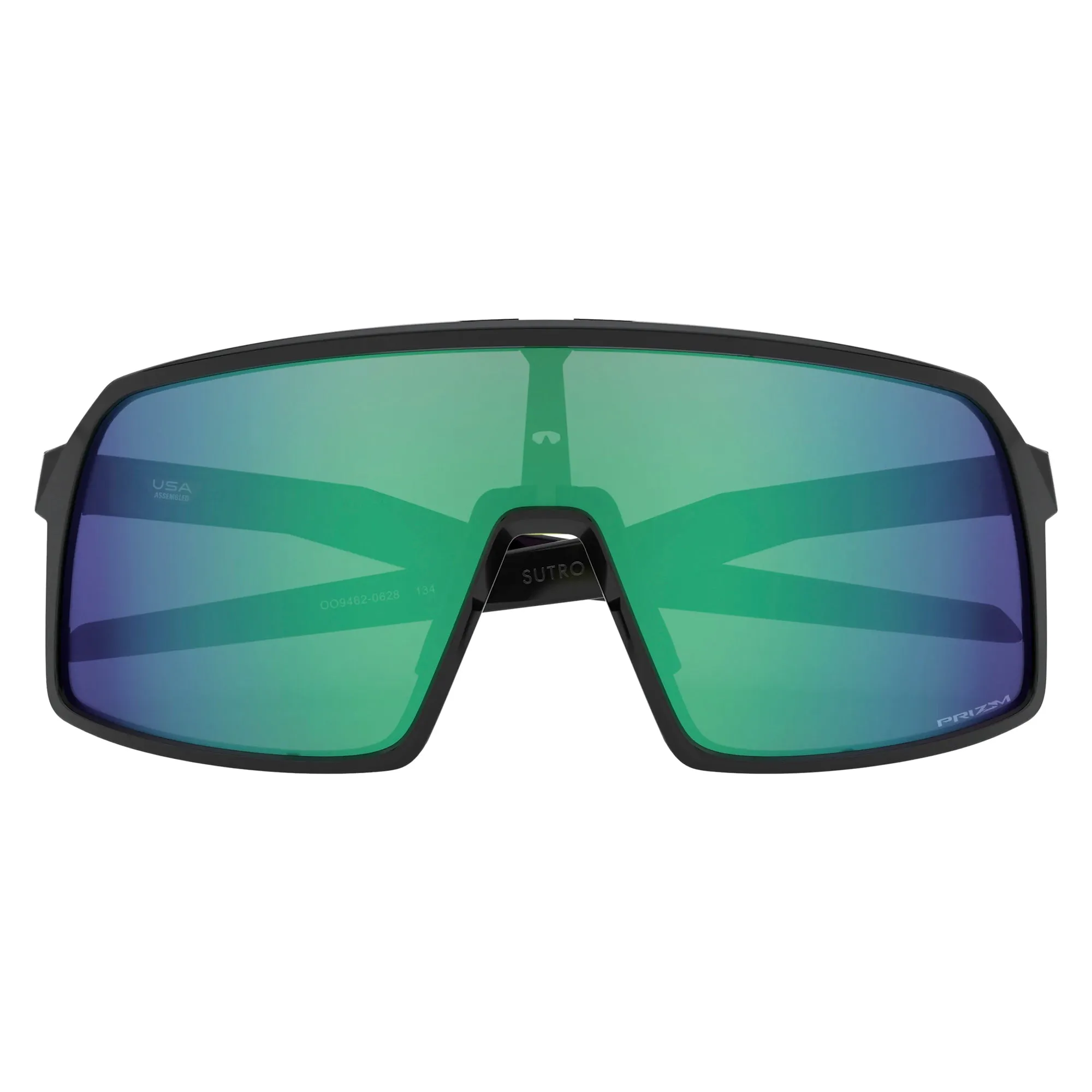 Oakley OO9462-0628 Sutro S Sunglasses Polished Black Frame Prizm Jade Lens