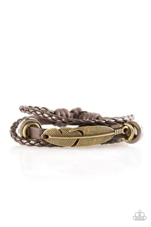 Paparazzi Bracelet ~ Aero Adventure - Brown