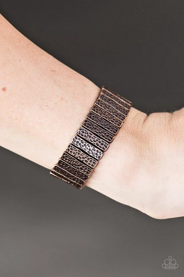 Paparazzi Bracelet - Cave Wear - Copper