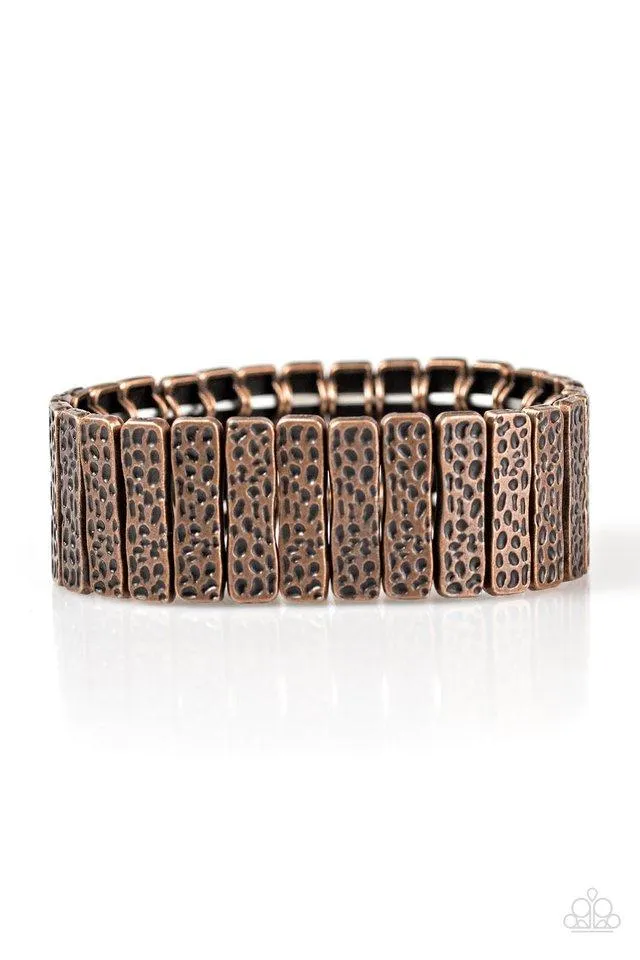 Paparazzi Bracelet - Cave Wear - Copper