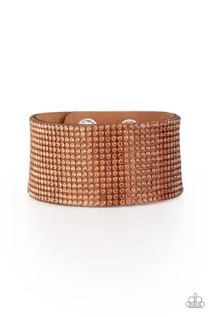 Paparazzi Bracelet ~ Fade Out - Brown