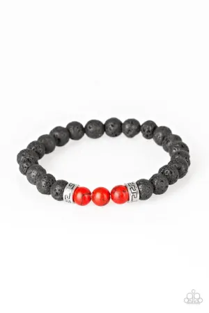 Paparazzi Bracelet ~ Wisdom - Red