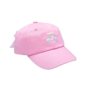 Rainbow Golf Cart Bow Baseball Hat