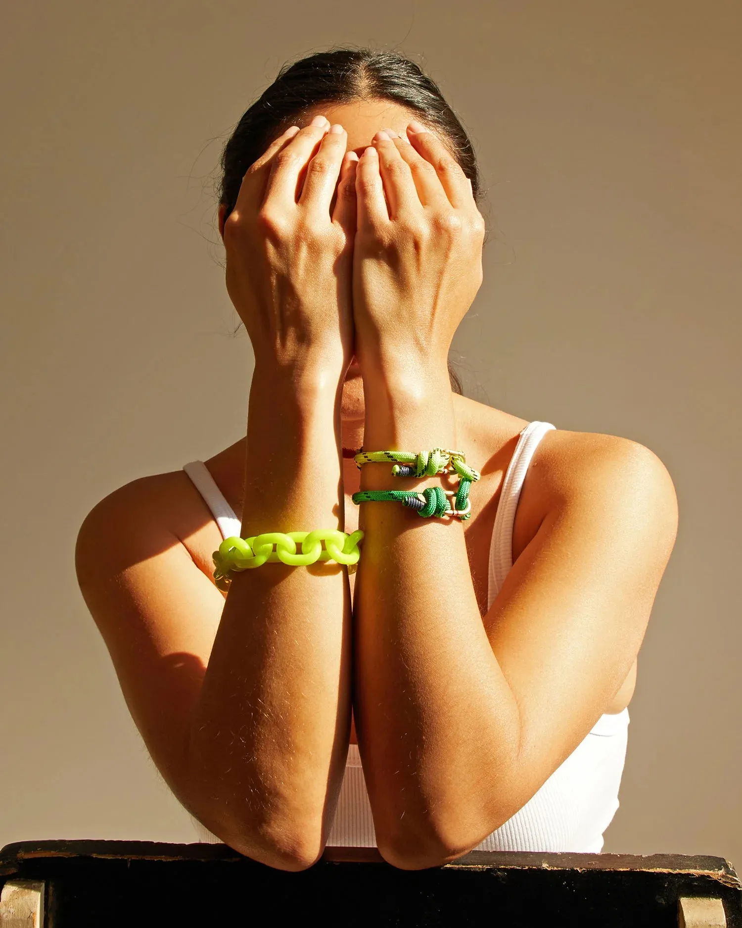 Resin Link Bracelet