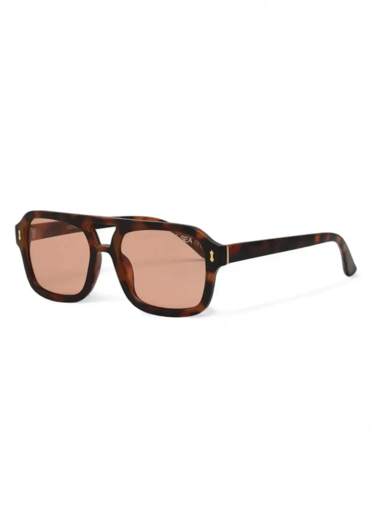 Royal Polarized Sunglasses - Tort Peach