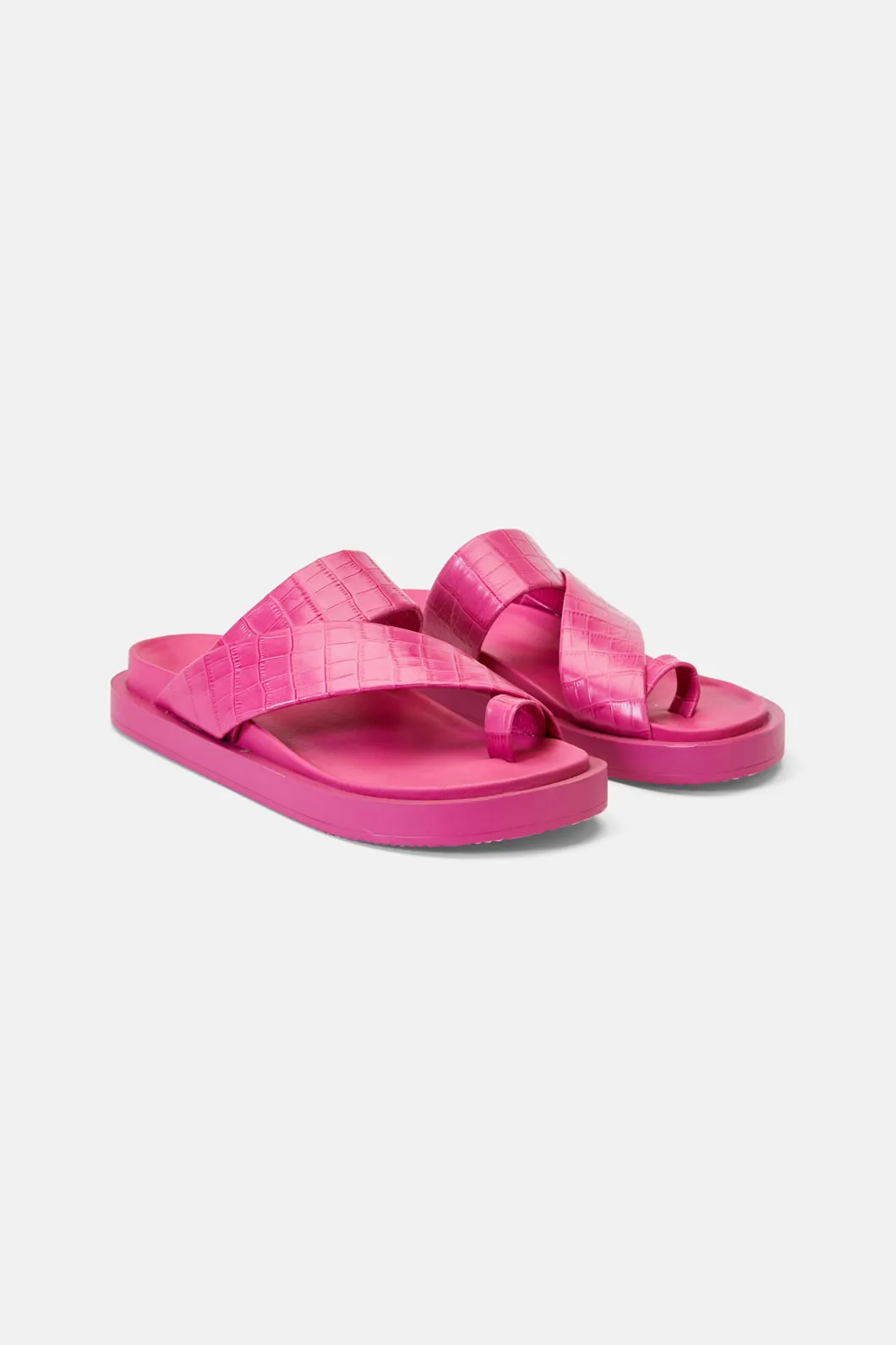 Safari Sandal - Fuchsia