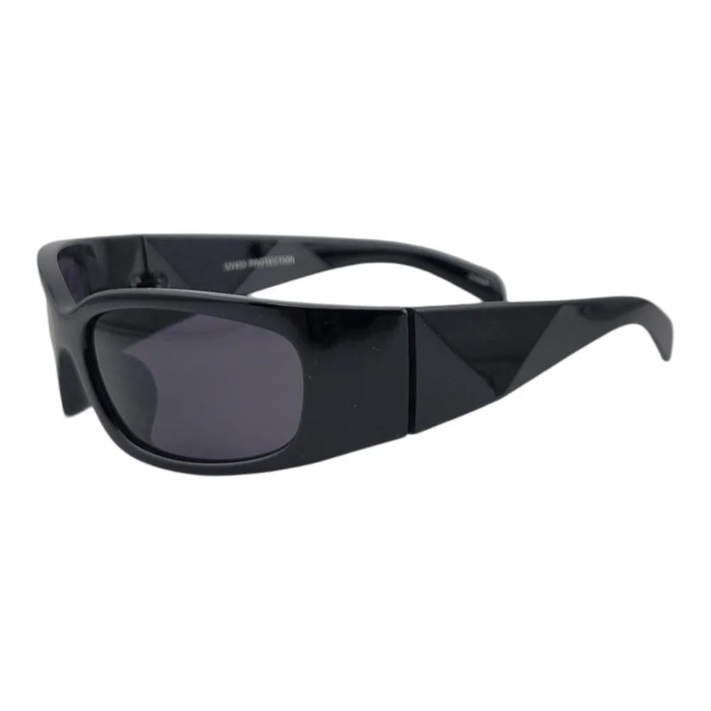 Sporty Wrap Around Unisex Sunglasses