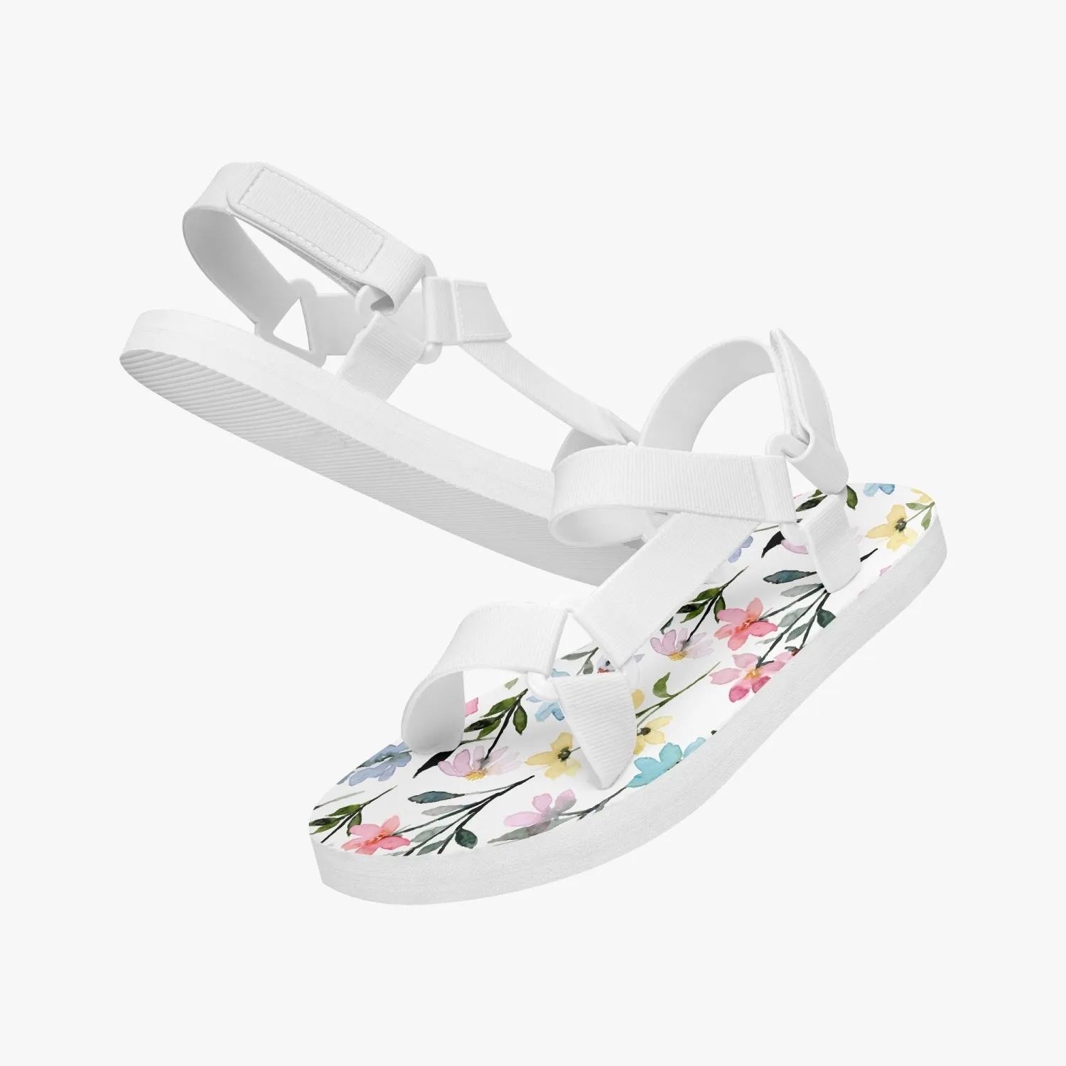 Spring Floral | Casual Strappy Sandals